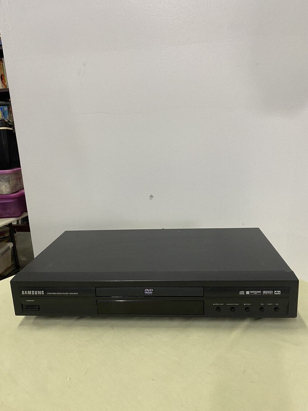 Samsung DVD Player Model No. DVD-M101XAA